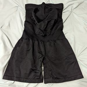 Blanqui Maternity Black Biker Shorts